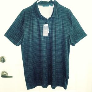 PERRY ELLIS  BREATHABLE STRETCH SHIRT, NWT